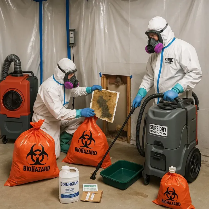 Contaminated Water Handling Protocols process in Porter, ME